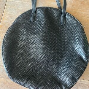 Anthropologie woven tote